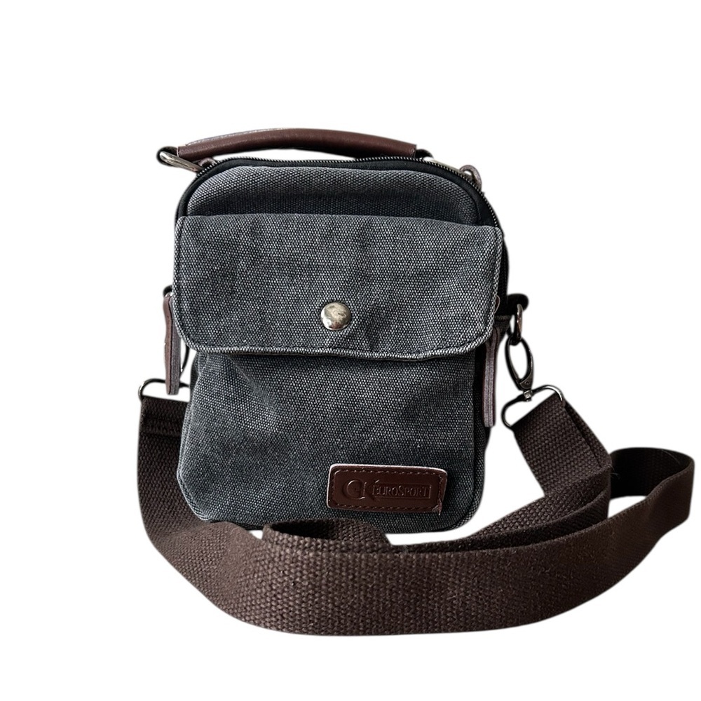 Eurosport mini canvas crossbody purse for daily essentials
